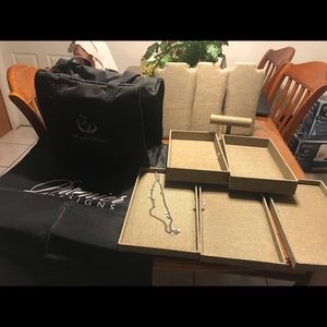 Preimer Designs Carrying Tote AND trays (NO RUNNER NO NECKLACE DISPLAY)